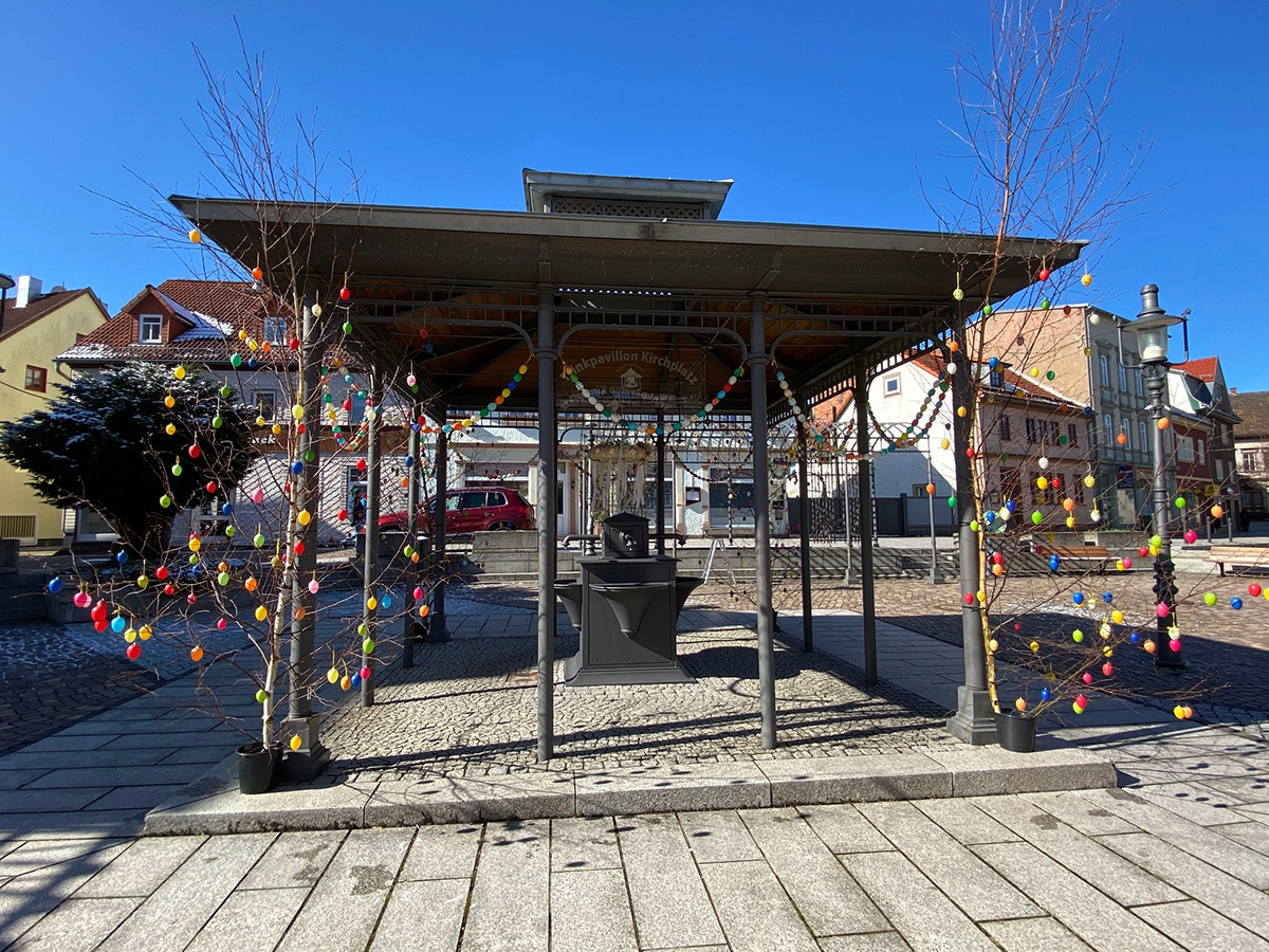 Osterbrunnen in Friedrichroda